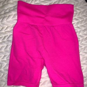 NEON pink TALA XS shorts